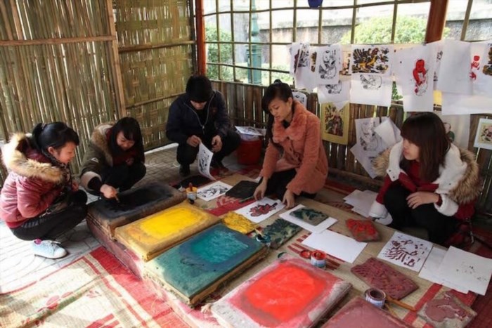 4.4. Festival Đông Hồ vẽ tranh làng